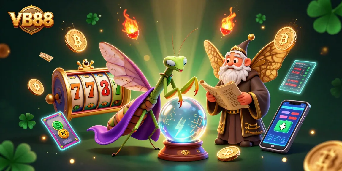 Engage with VB88's vibrant casino experience featuring unique characters and dynamic gaming elements.