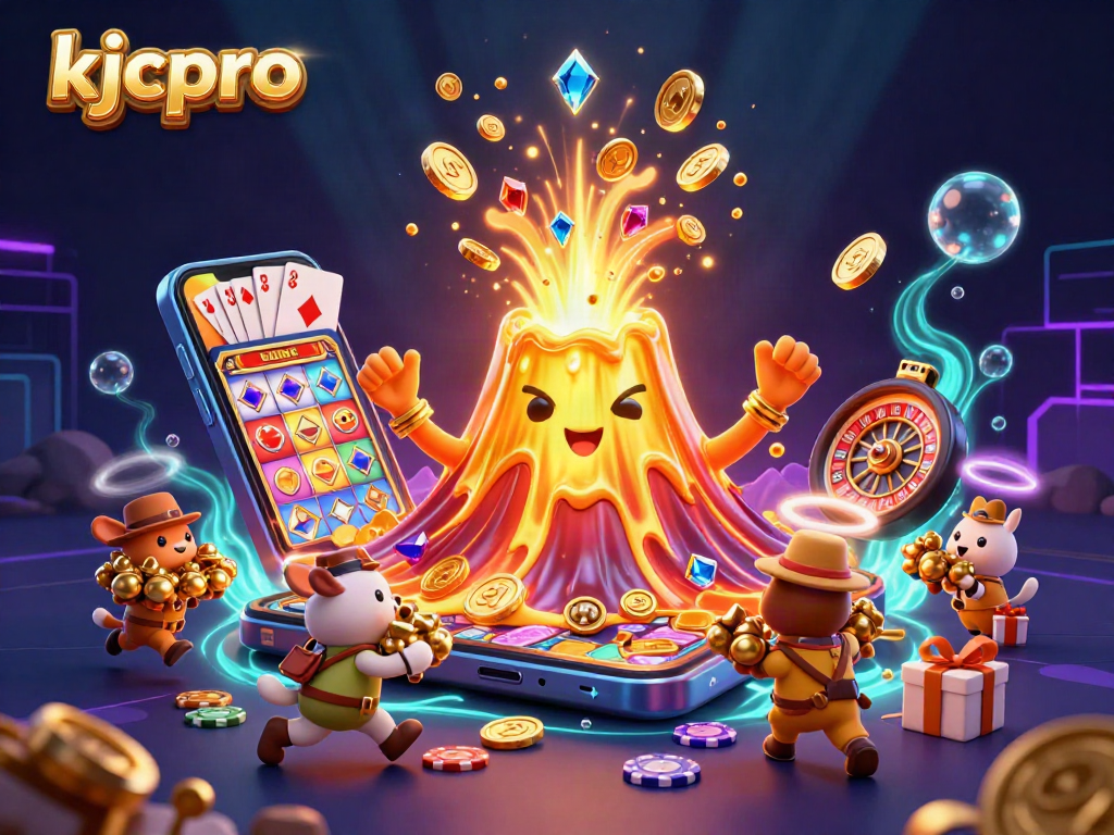 Experience thrilling action at kjcpro with a colorful eruption of gaming treasures and dynamic casino elements.