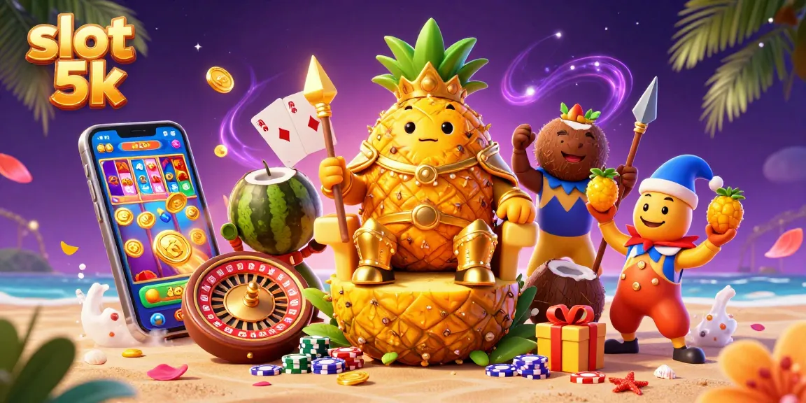 Engage in thrilling gameplay at slot 5k with vibrant characters and dynamic slot game elements.