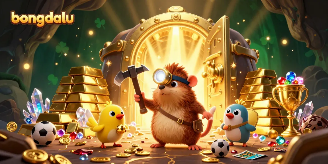 Engage in thrilling sports betting with bongdalu as the treasure hunter mole uncovers hidden riches and live stats.