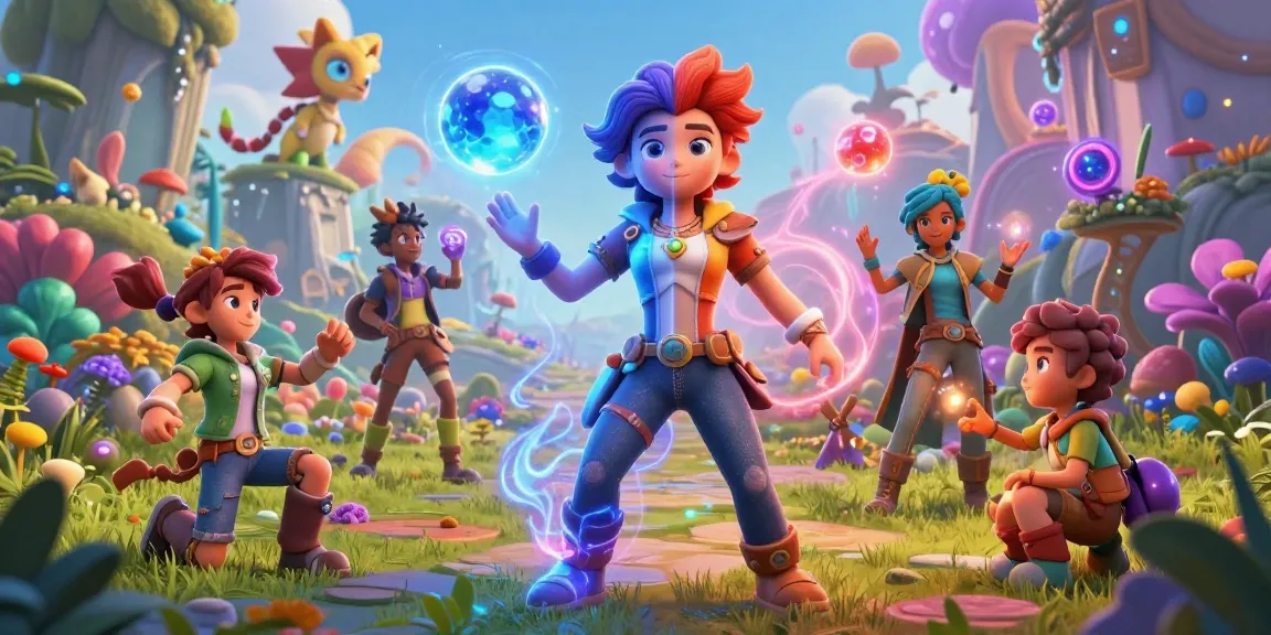 Engaging scene from transformation hentai games showcasing characters in mid-transformation in a vibrant fantasy landscape.